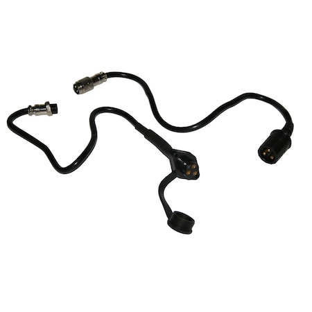 Bulldog Winch 3ft Hand Control Plug Extension - 3-prong push-in plug 20135